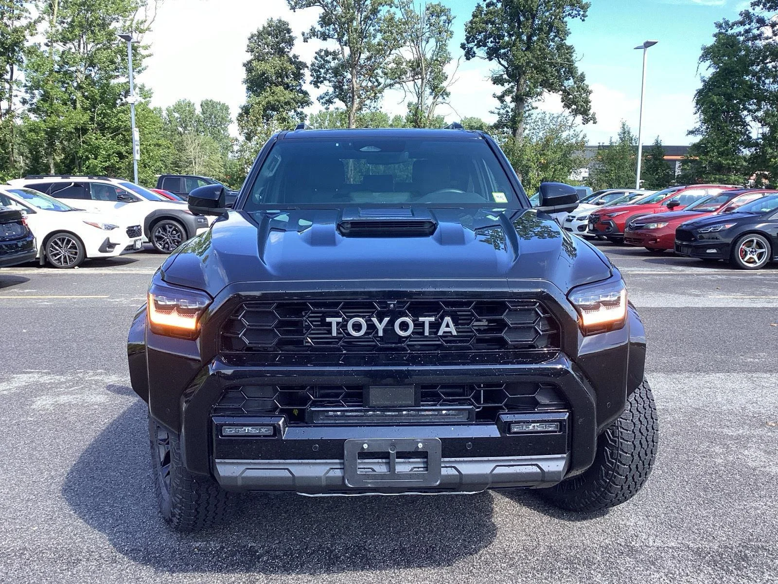Used 2025 Black Toyota TRD Pro HV image 2