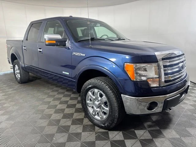 Used 2014 Blue Ford Lariat image 1