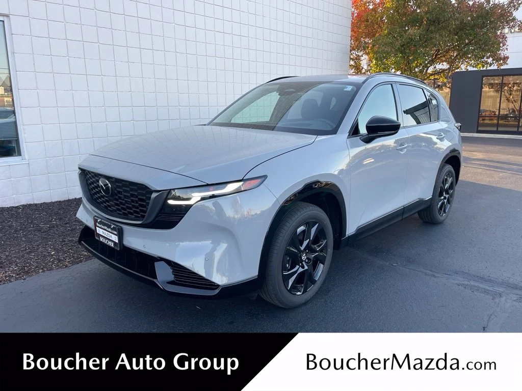 New 2026 Aero Gray Metallic Mazda 2.5 S Premium AWD image 1