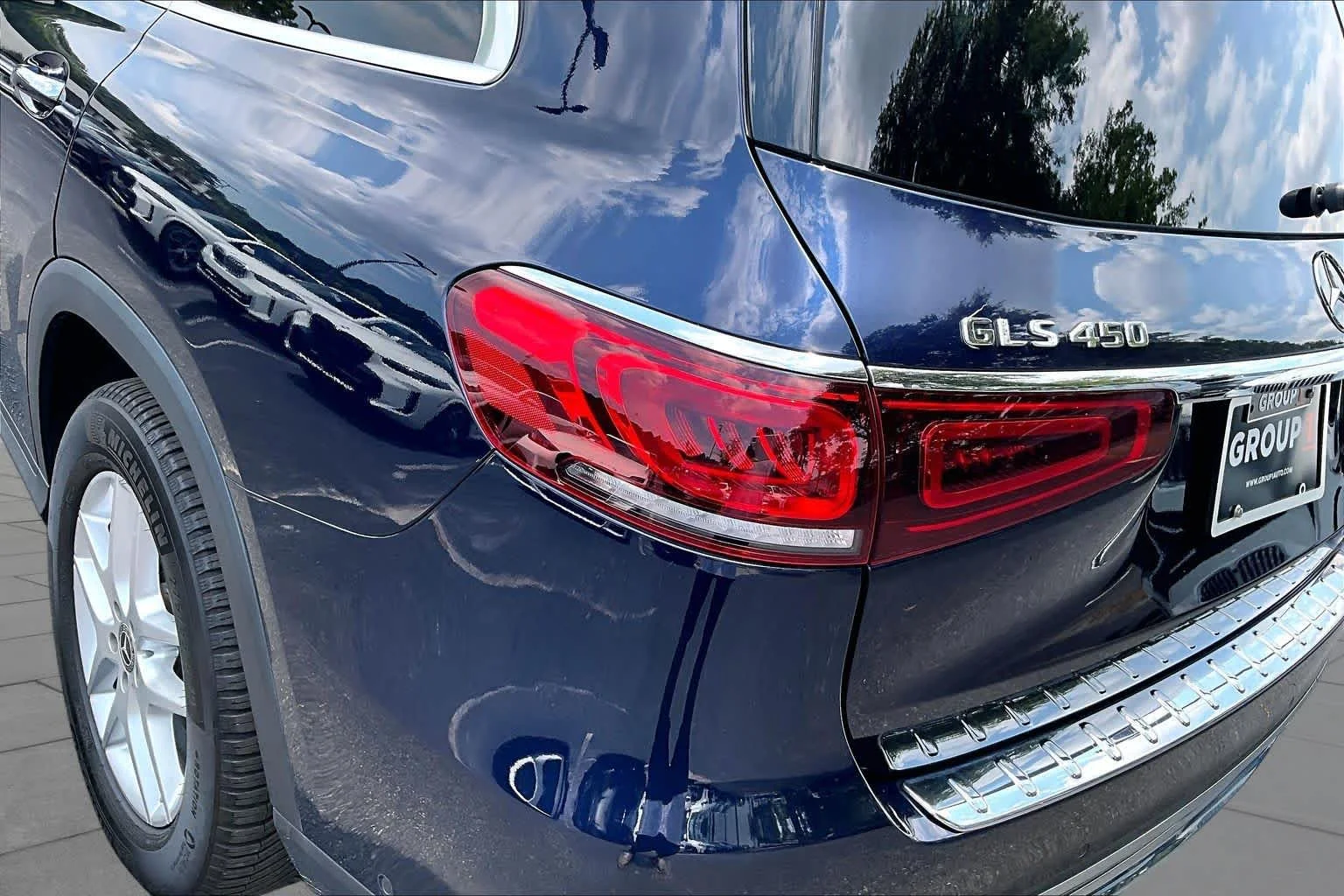 Used 2020 Lunar Blue Metallic Mercedes-Benz GLS 450 image 55