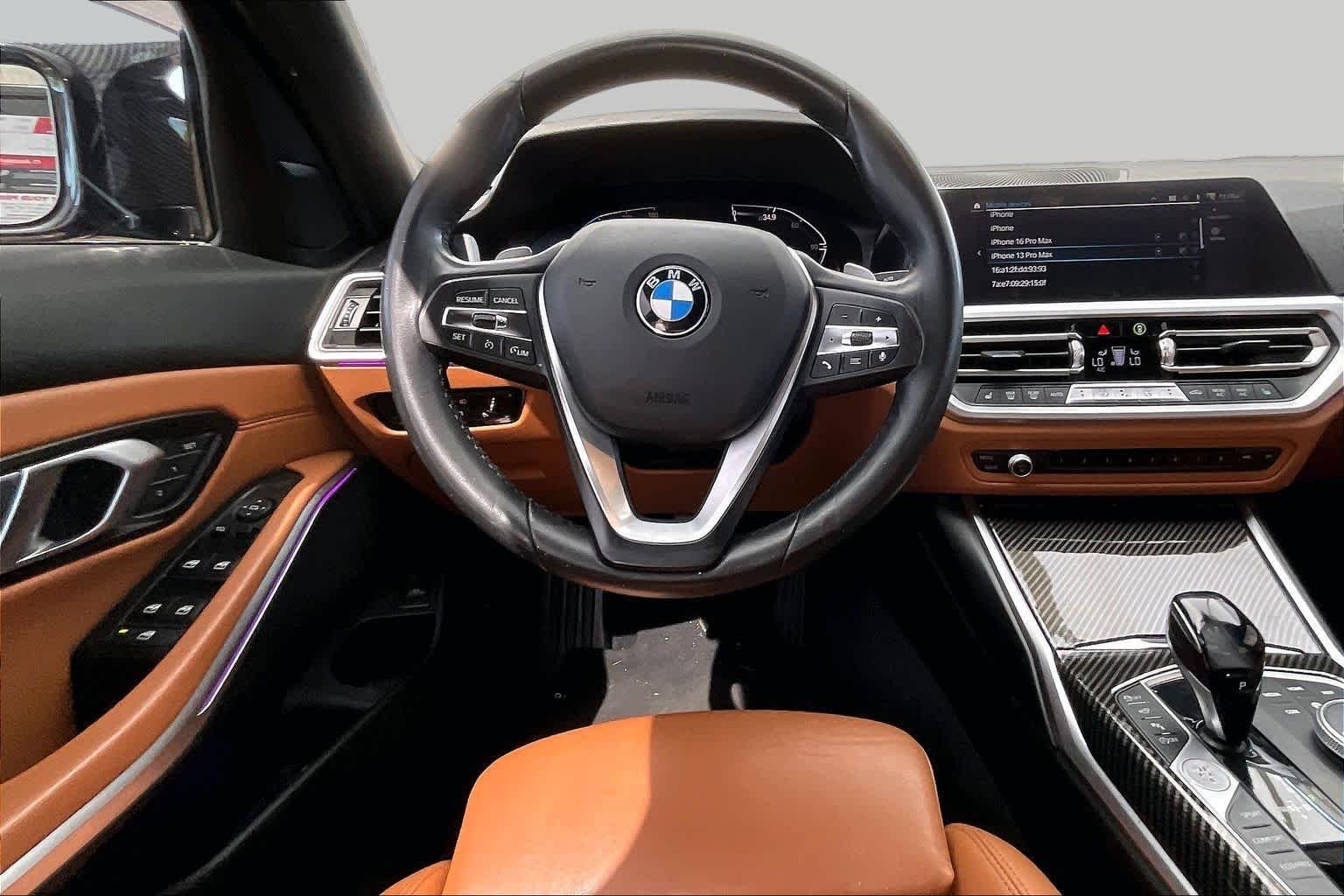 Used 2020 Jet Black BMW 330i image 6