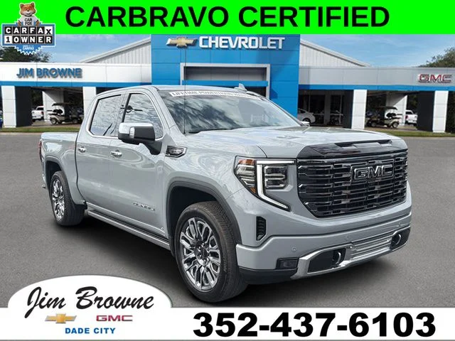 Used 2025 Gray GMC Denali Ultimate image 1