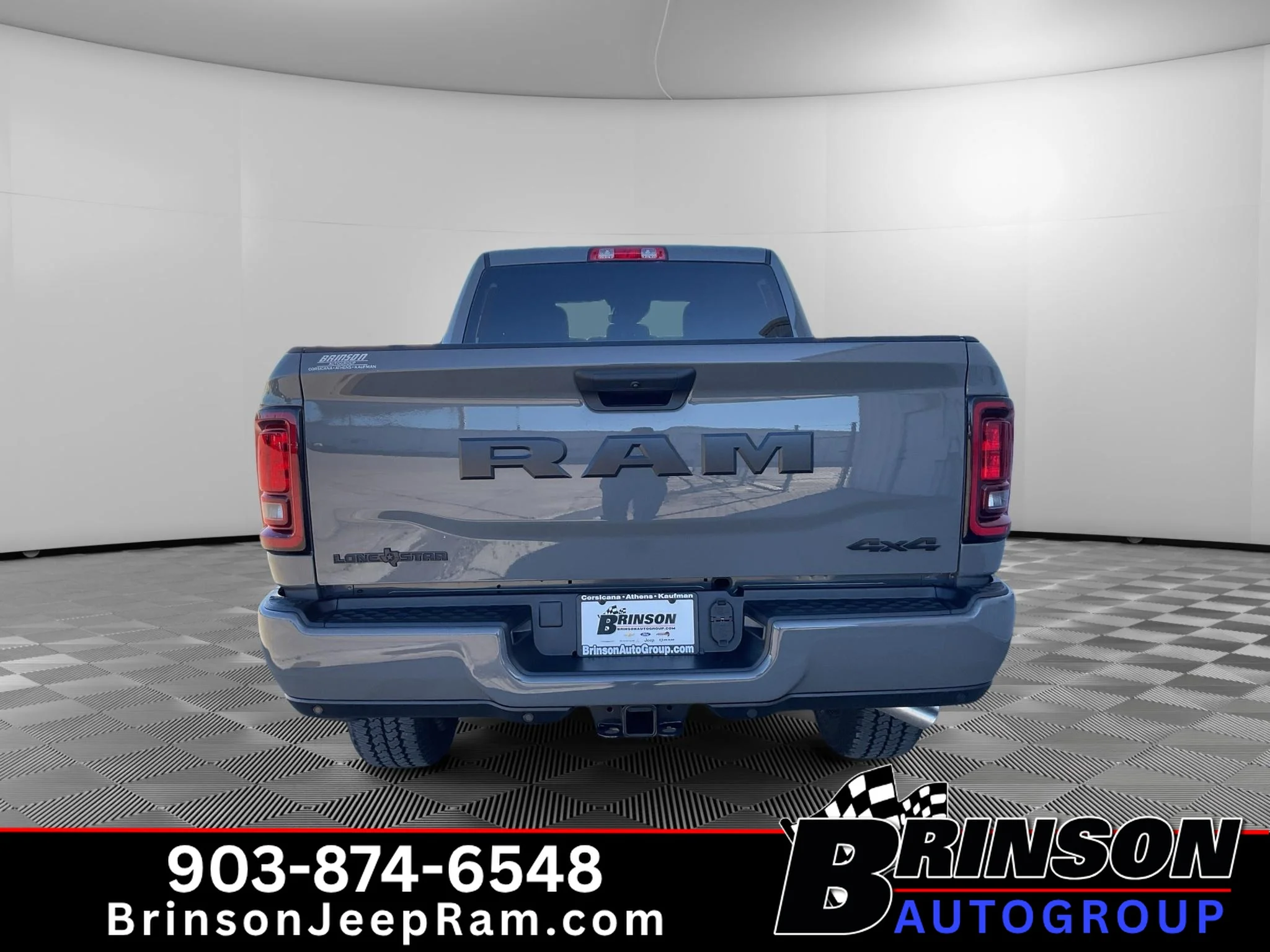 New 2027 Ceramic Gray Clear-Coat Exterior Paint RAM Lone Star image 4