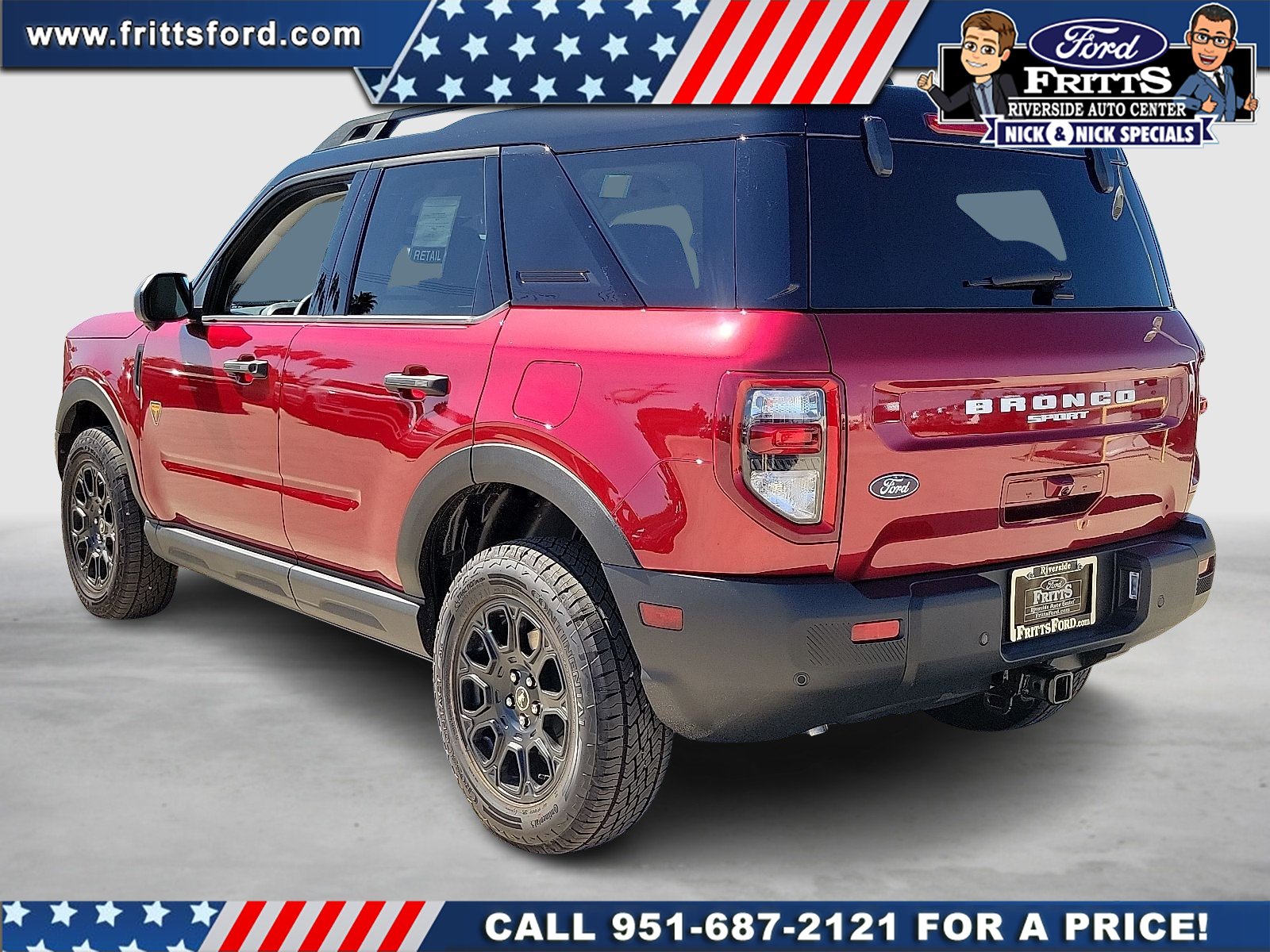 New 2026 Ruby Red Metallic Tinted Clearcoat Ford Badlands® image 2