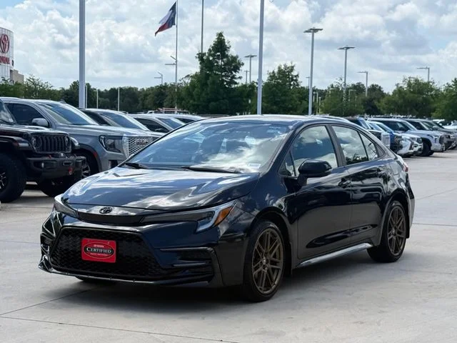 Certified Used 2024 Black Toyota SE Nightshade image 7