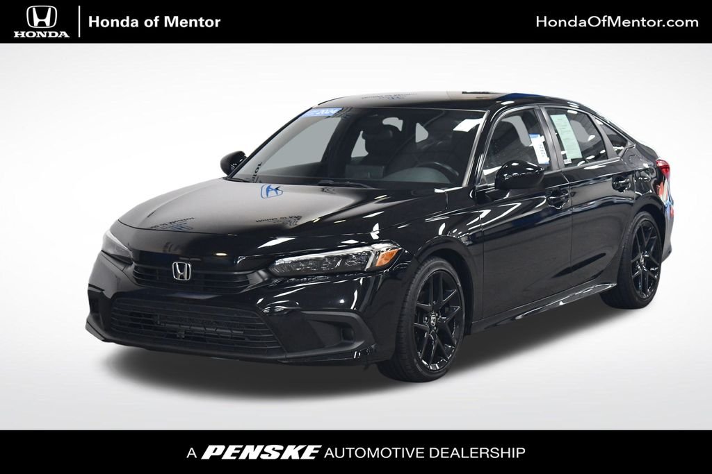Certified Used 2024 Crystal Black Pearl Honda Sport image 1