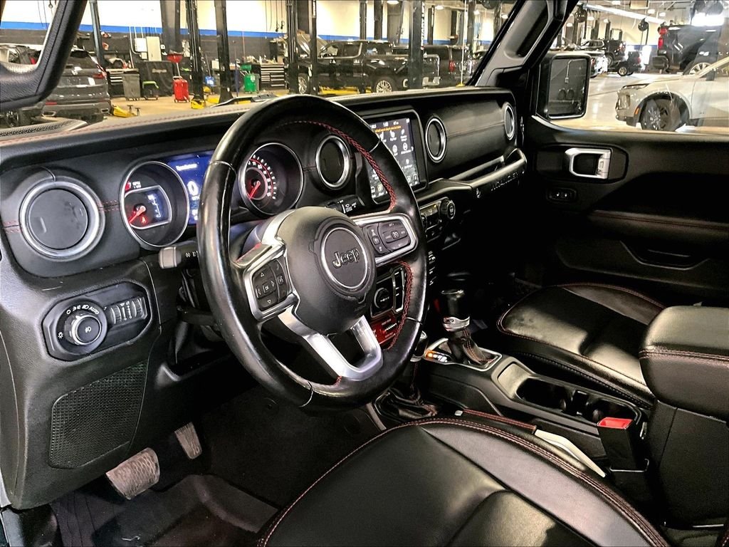 Used 2020 Black Clearcoat Jeep Unlimited Rubicon image 8