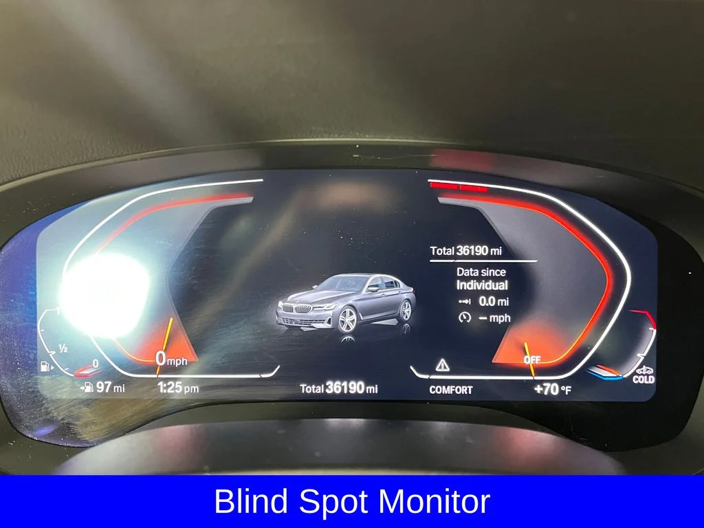 Certified Used 2023 Dark Graphite Metallic BMW 530i xDrive image 4