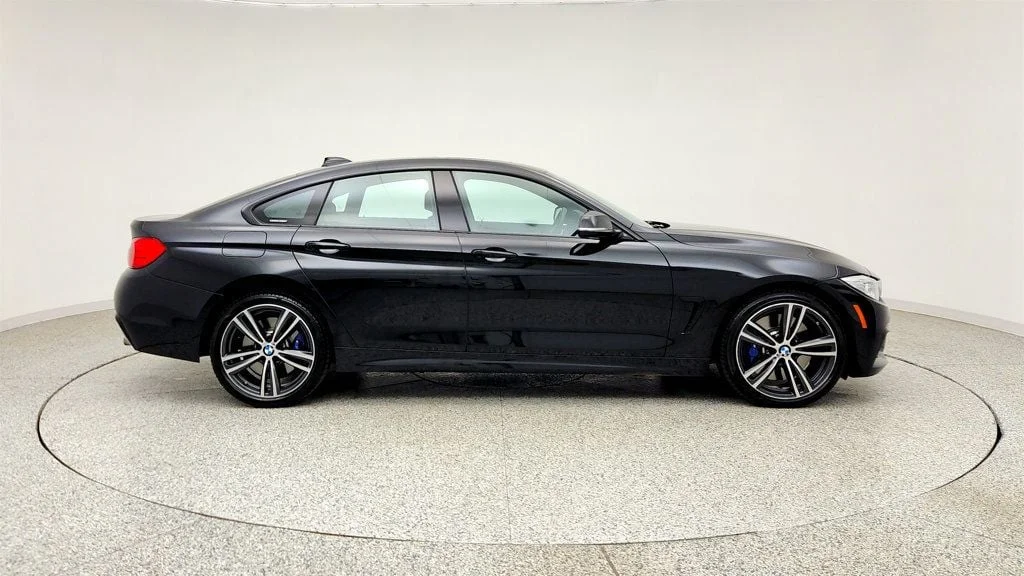 Used 2015 Black Sapphire Metallic BMW 435i xDrive Gran Coupe 4dr w/ Tech, M Sport & Premium Pkgs image 4
