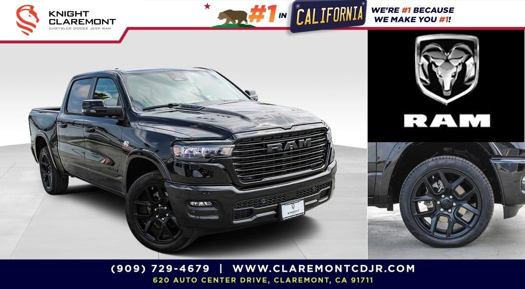 New 2026 Diamond Black Ram Laramie image 1