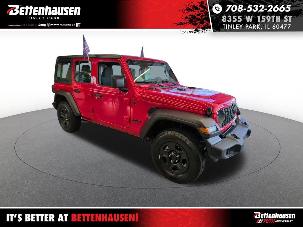 New 2026 Firecracker Red Clear-Coat Exterior Paint Jeep Sport image 3
