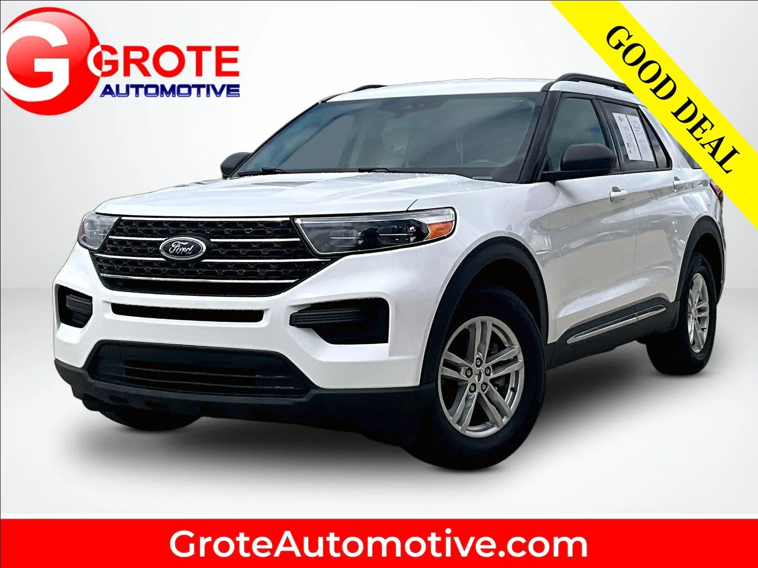 Used 2022 White Ford XLT image 1