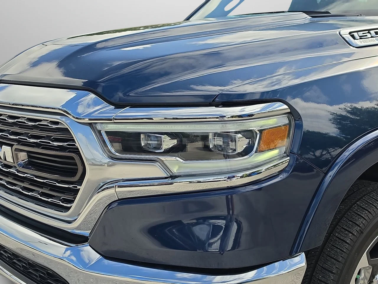 Used 2024 Patriot Blue Pearlcoat Ram Limited image 31