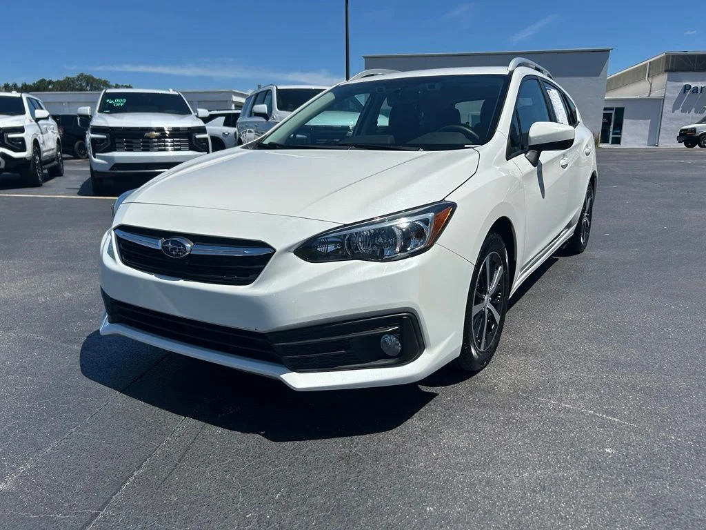 Used 2021 White Subaru Premium image 4