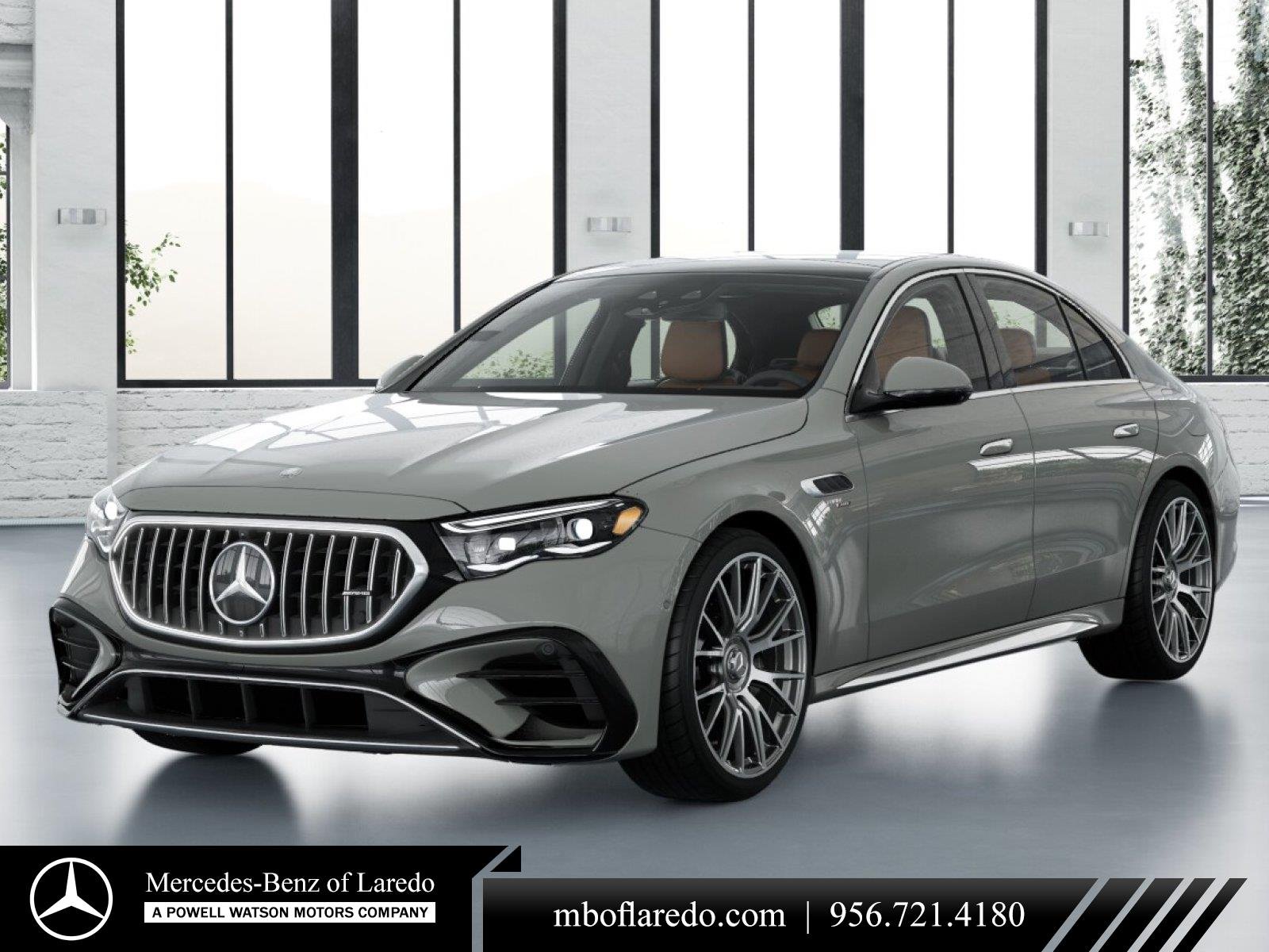 New 2027 MANUFAKTUR Alpine Grey Mercedes-Benz AMG® E 53 E 4MATIC+ Sedan image 1