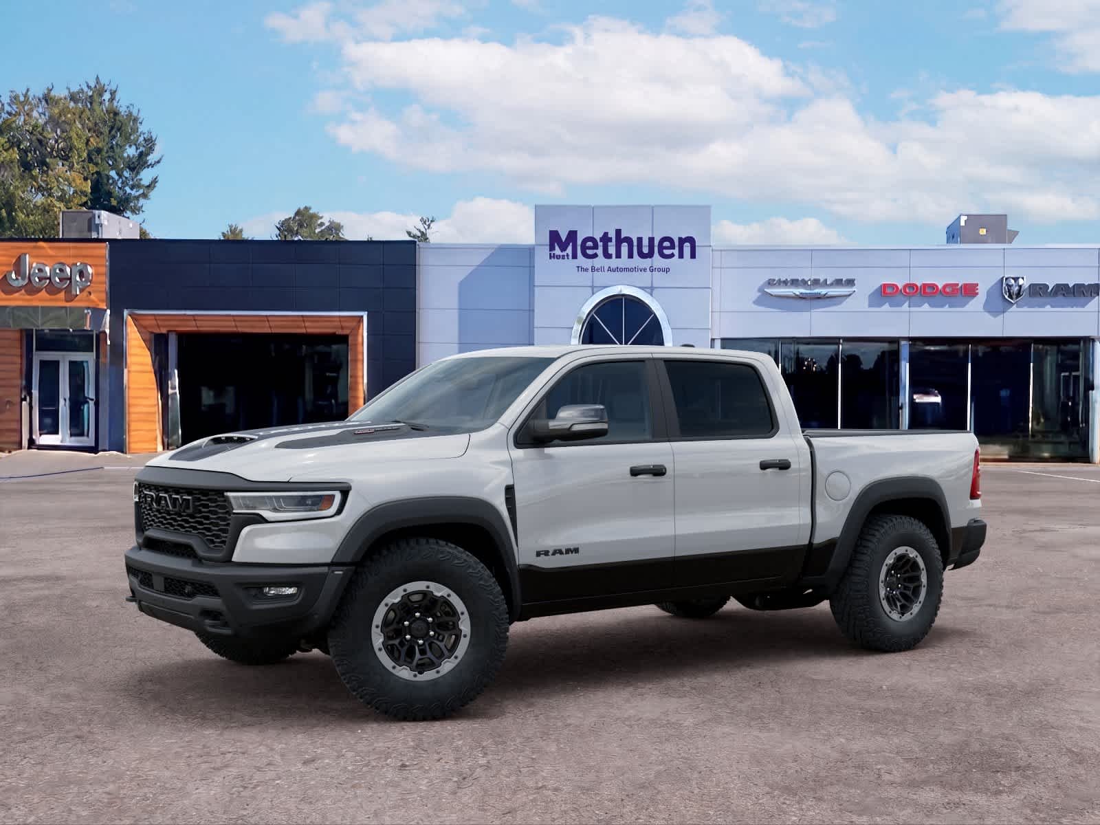 New 2026 Bright White Clear-Coat Exterior Paint RAM RHO image 2