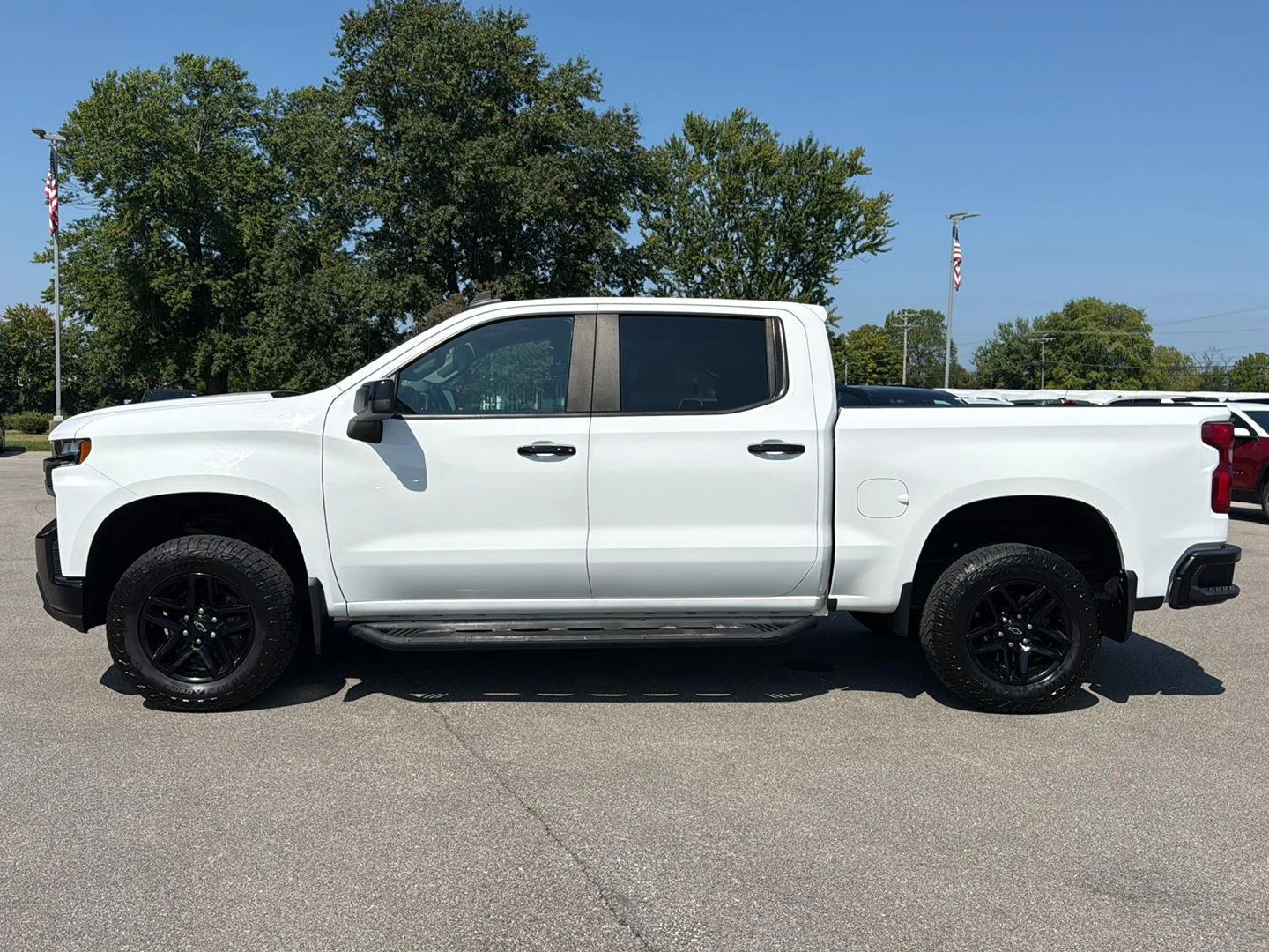 Used 2021 Silver Ice Metallic Chevrolet LT Trail Boss image 8