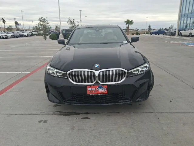 New 2026 Black Sapphire Metallic BMW 330i image 2