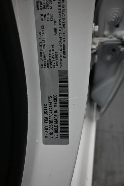 New 2026 Bright White Clear-Coat Exterior Paint RAM Big Horn/Lone Star image 17