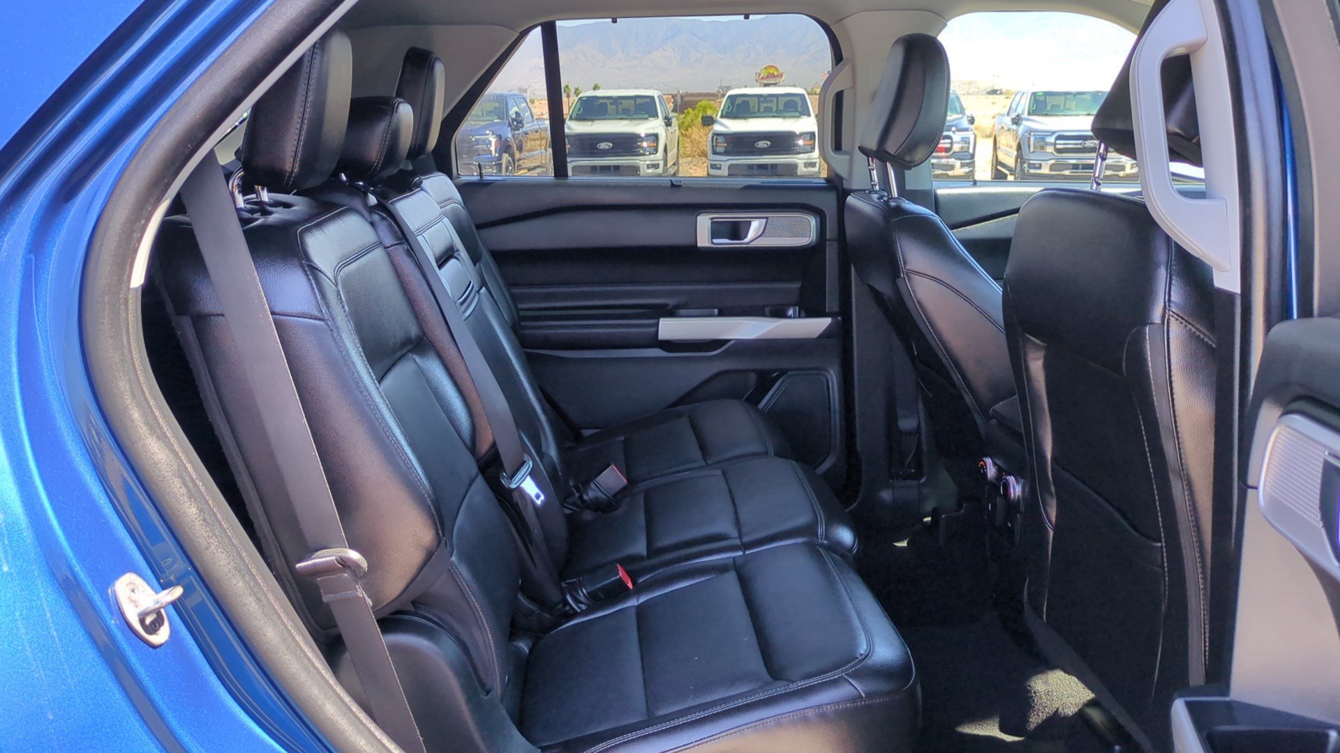 Used 2022 Blue Metallic Ford Limited image 29
