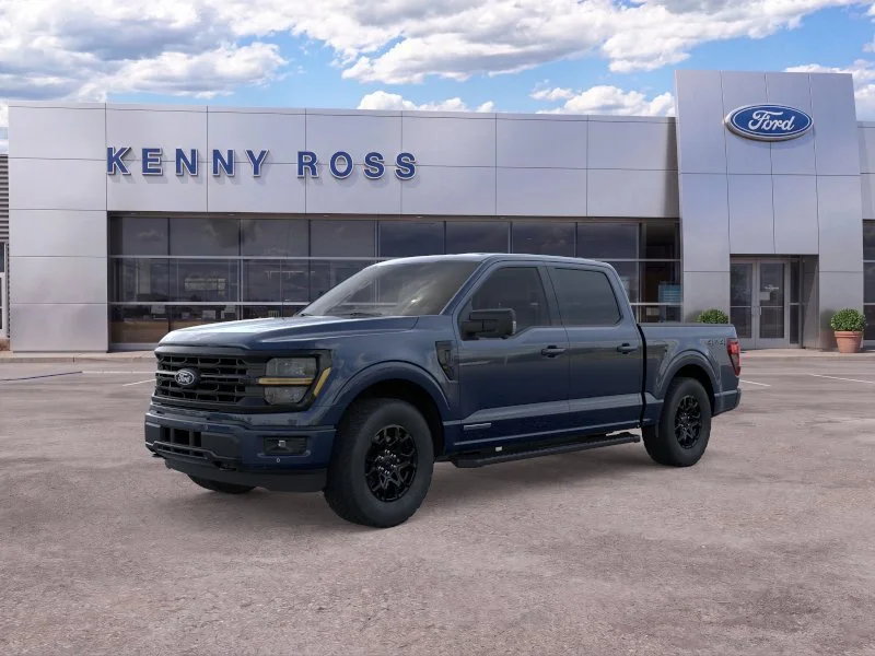New 2026 Antimatter Blue Metallic Ford XLT image 2