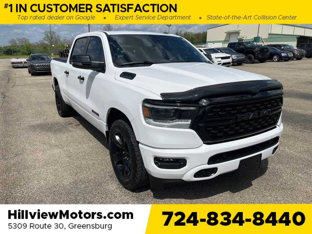 Certified Used 2023 Bright White Clearcoat Ram Big Horn/Lone Star image 9