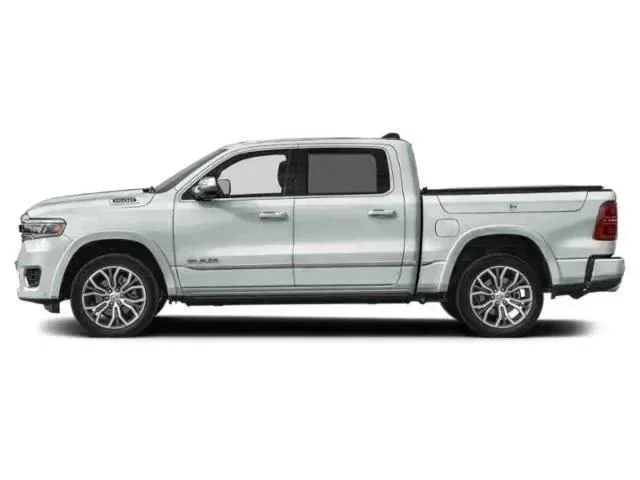 New 2026 Ivory White Tri-Coat Pearl-Coat Exterior Paint RAM Tungsten image 3