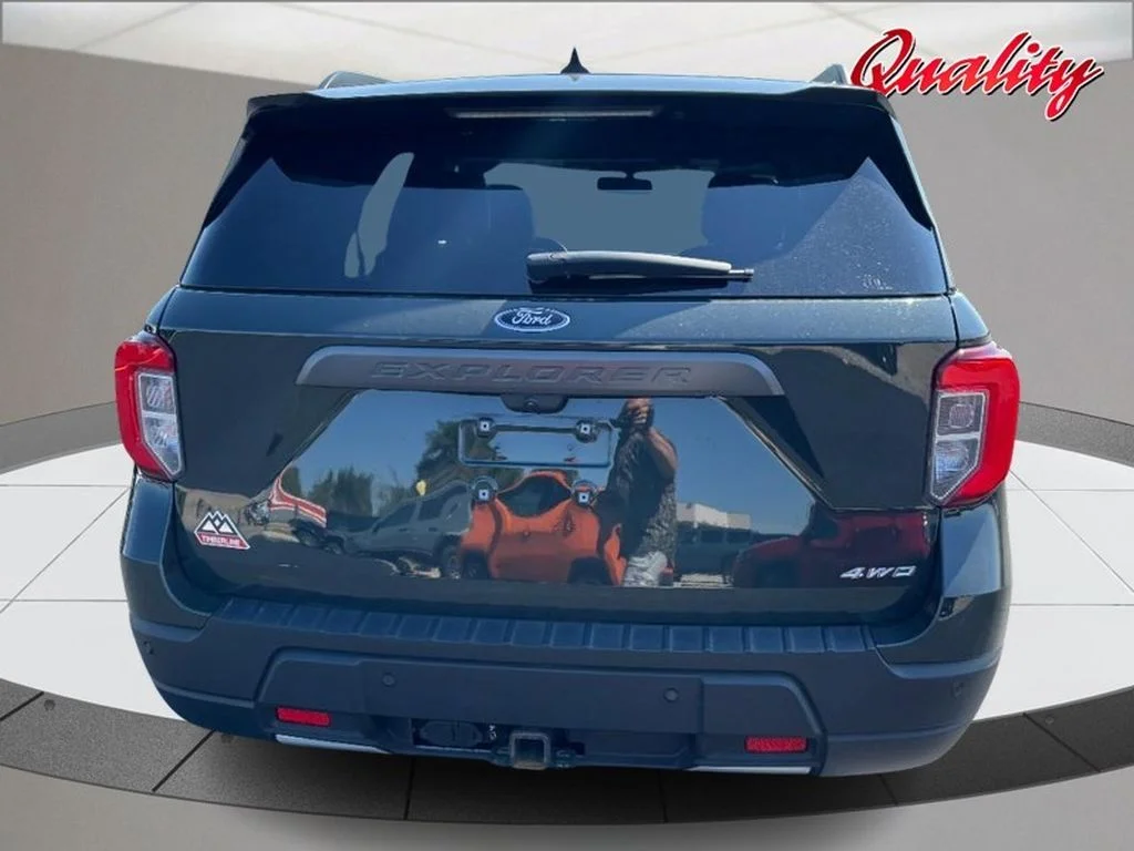 Used 2022 Forged Green Metallic Ford Timberline image 4