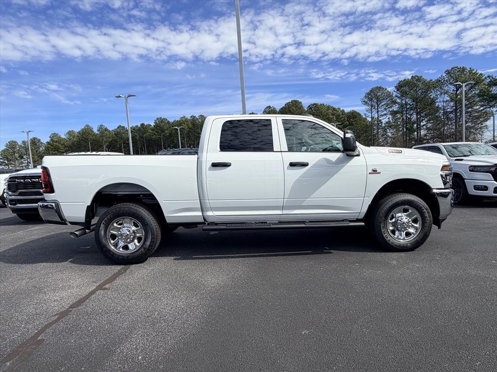 New 2026 Bright White Clear-Coat Exterior Paint RAM Tradesman Crew Cab 4x4 6