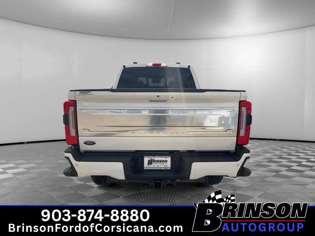 New 2026 Star White Metallic Tri-Coat Ford Platinum image 4