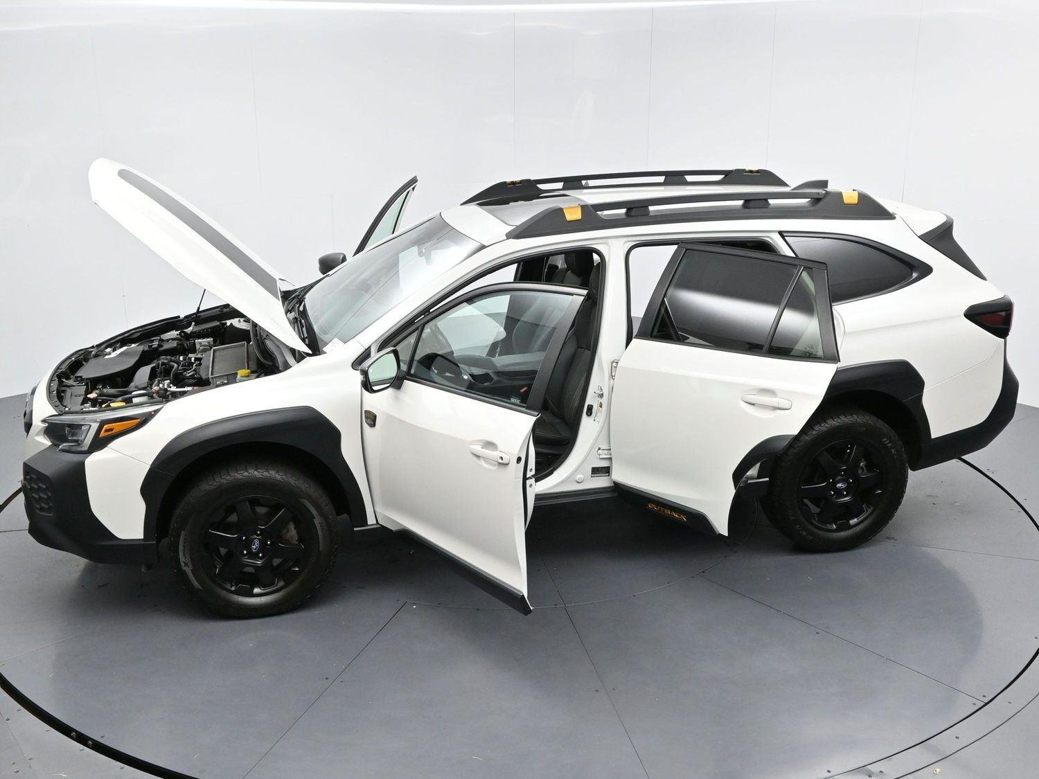 Used 2024 Crystal White Pearl Subaru Wilderness image 38