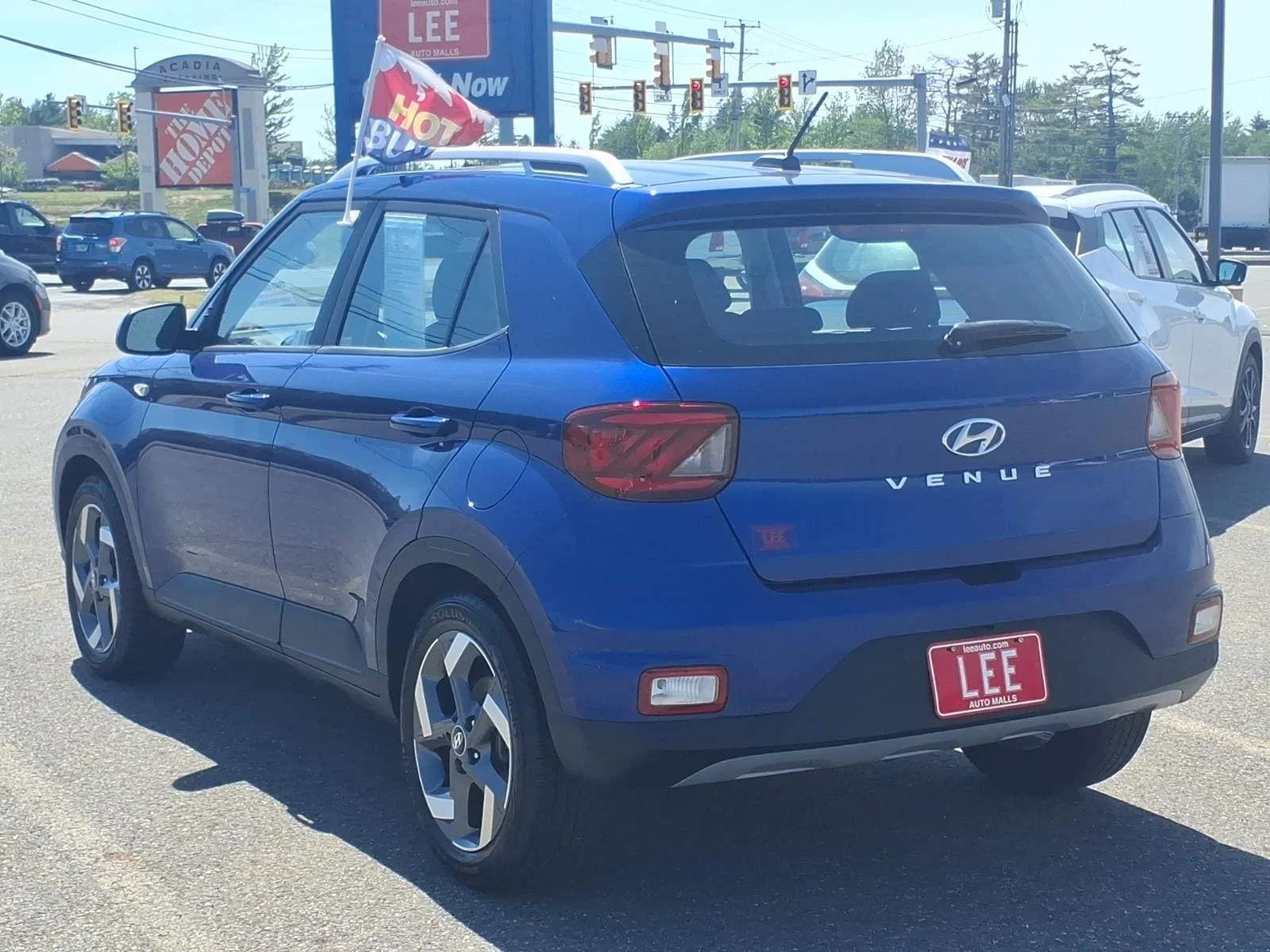 Used 2025 Intense Blue Hyundai SEL image 7