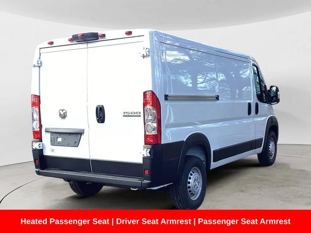 New 2026 Bright White Clearcoat Ram PROMASTER 1500 TRADESMAN CARGO VAN LOW ROOF 136