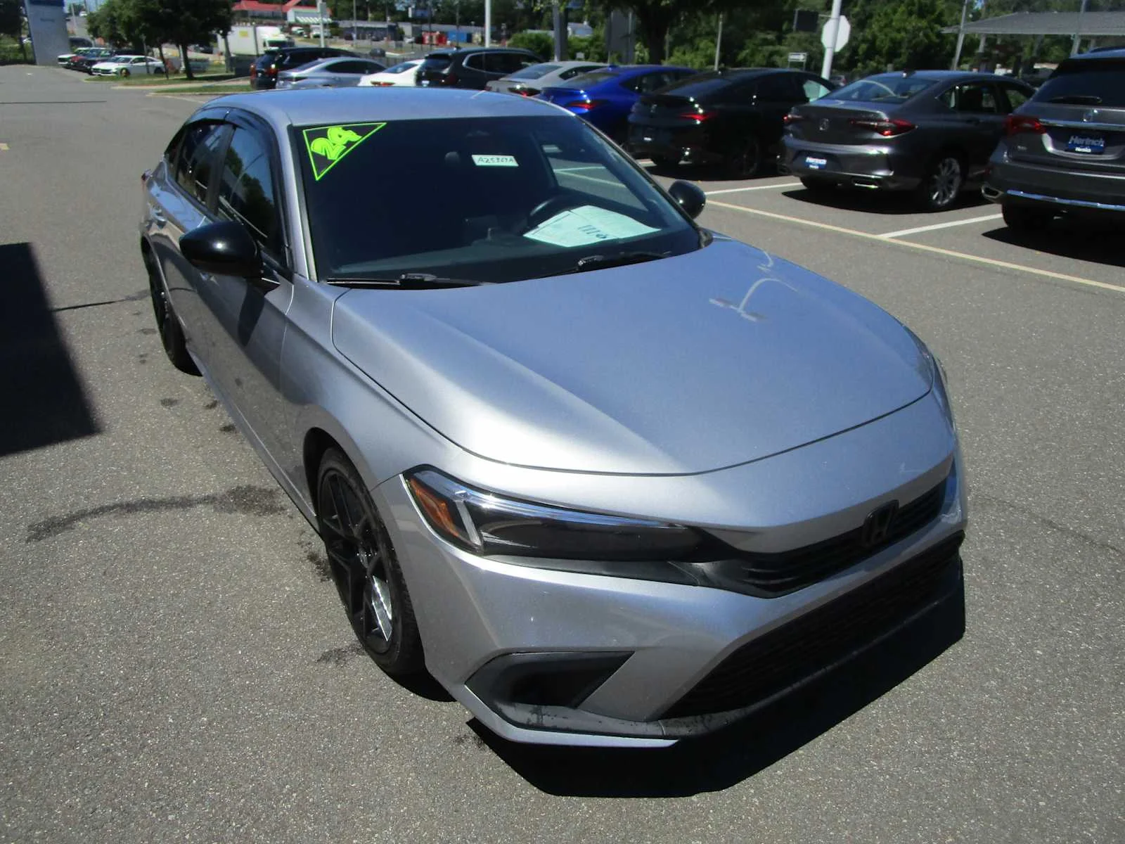 Used 2024 Lunar Silver Metallic Honda Sport image 5
