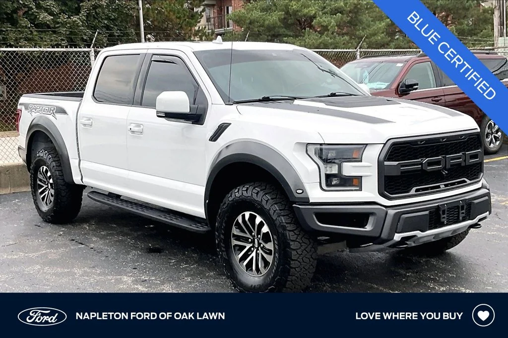 Certified Used 2019 Oxford White Ford Raptor image 1