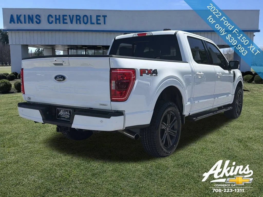 Used 2022 White Ford XLT image 4