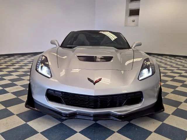 Used 2016 BLADE SILVER METALLIC Chevrolet Z06 1LZ image 2