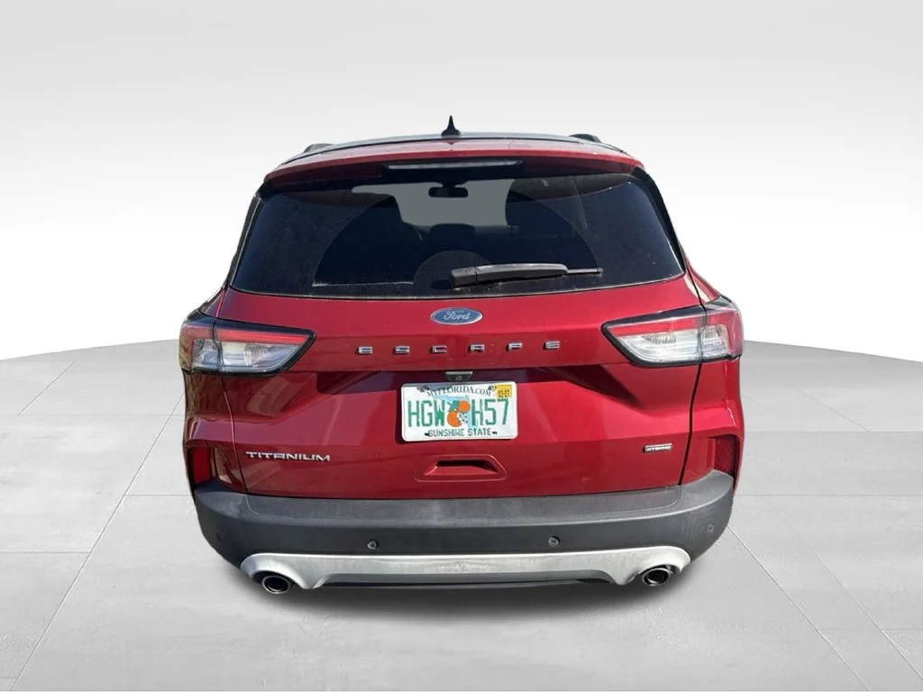 Used 2020 Red Ford Titanium image 13
