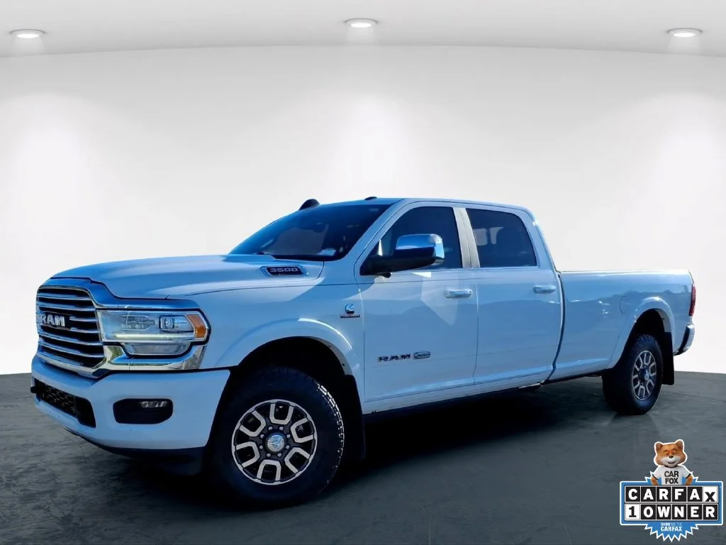 Used 2020 White Ram Laramie Longhorn image 2