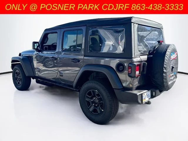 New 2026 Granite Crystal Metallic Clearcoat Jeep Sport image 7