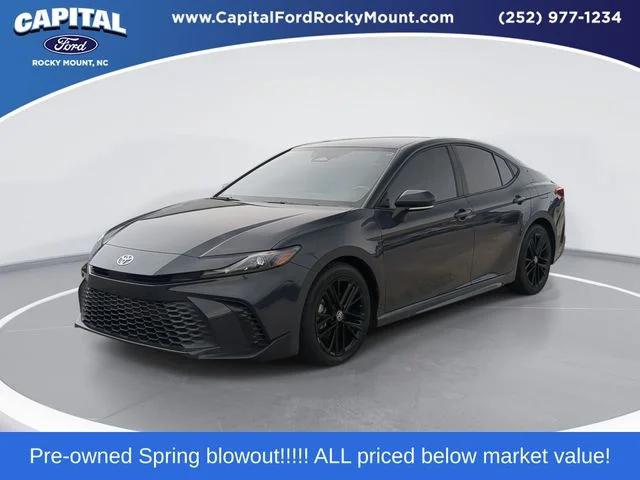 Used 2025 Gray Toyota SE image 1