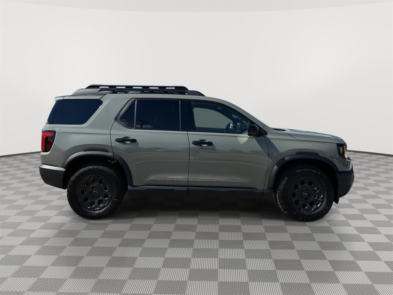 New 2026 Ash Green Metallic Honda TrailSport Elite Blackout image 7