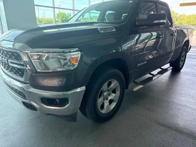 Used 2022 Granite Crystal Metallic Clearcoat Ram Big Horn image 3