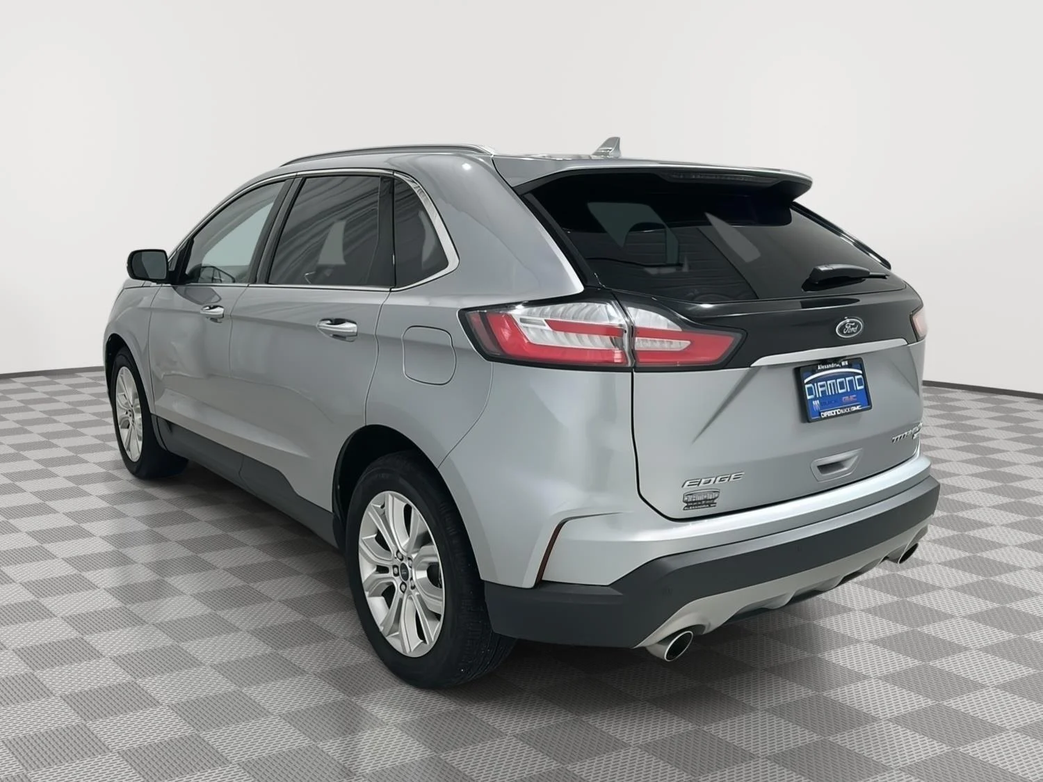 Used 2020 Iconic Silver Metallic Ford Titanium image 3