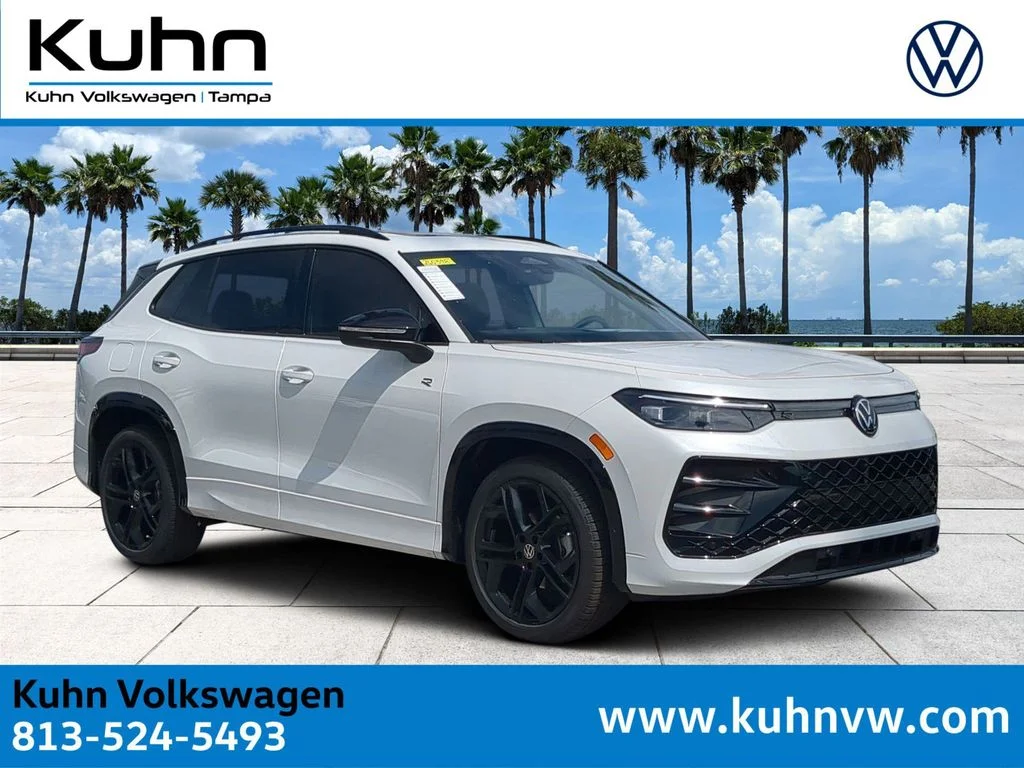 New 2026 White/off-white Volkswagen 2.0T SE R-Line Black image 1