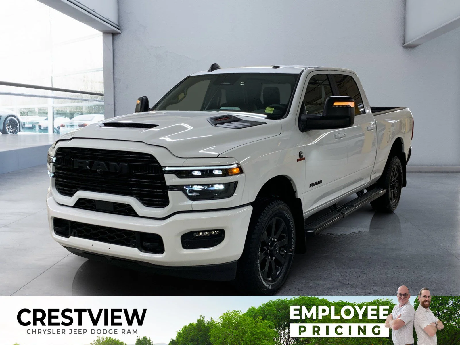 New 2026 Bright White Ram Laramie image 1