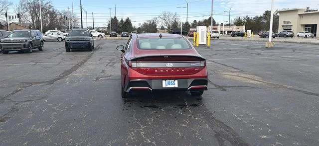New 2026 Ultimate Red Metallic Hyundai SEL Sport image 6