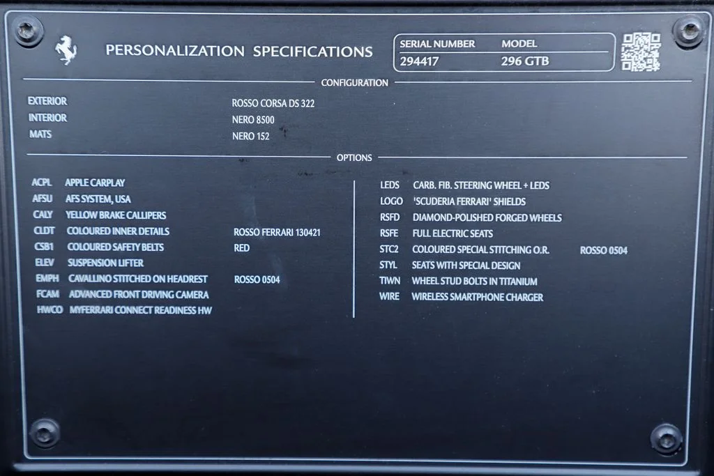2023 Ferrari 296 Base - Photo 10