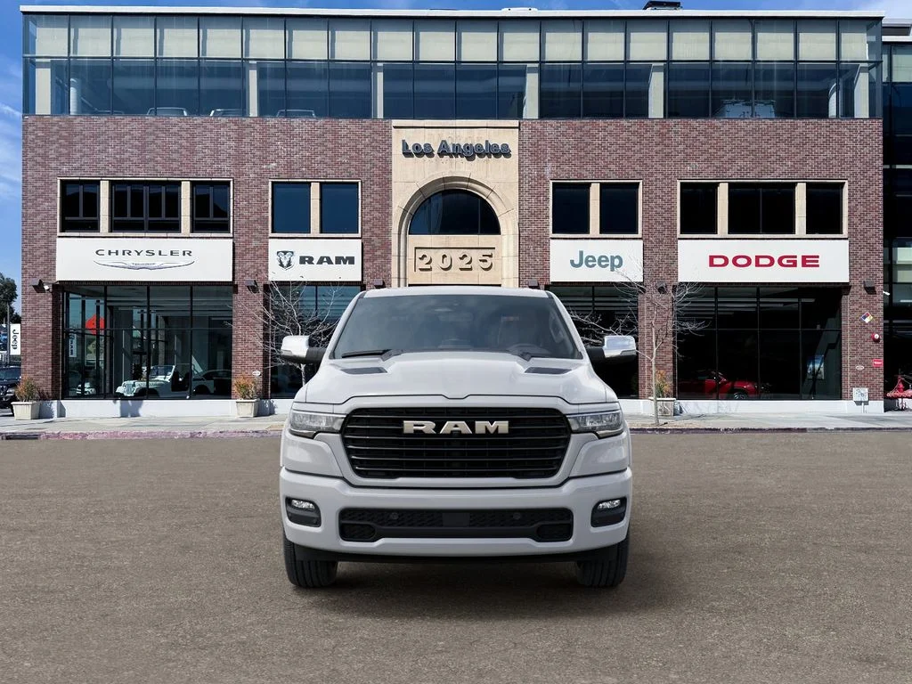 New 2026 Bright White Clear-Coat Exterior Paint RAM Laramie image 6