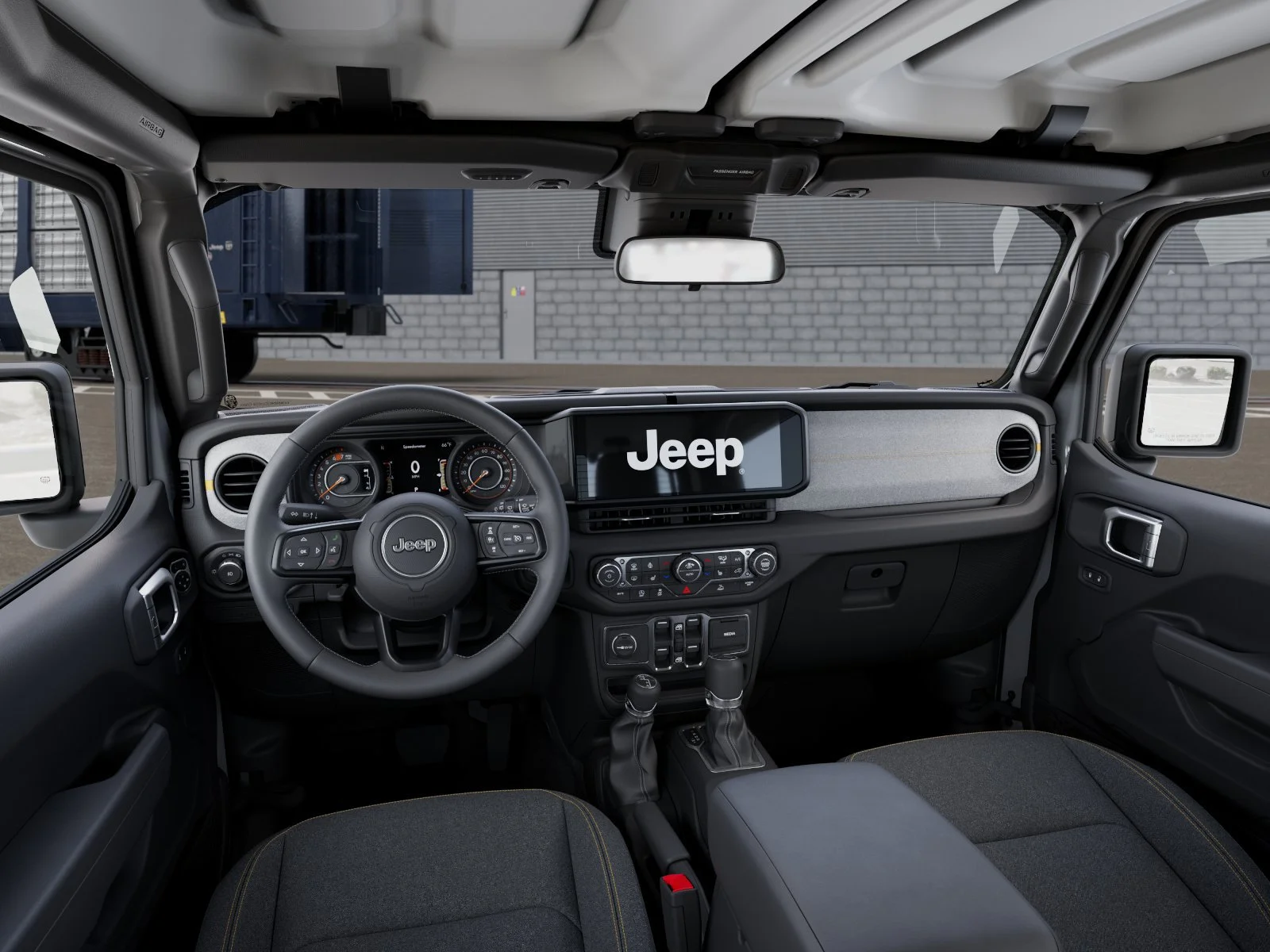 New 2026 Bright White Clearcoat Jeep Sport S image 14